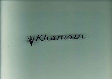 KHAMSIN - Script / Schriftzug