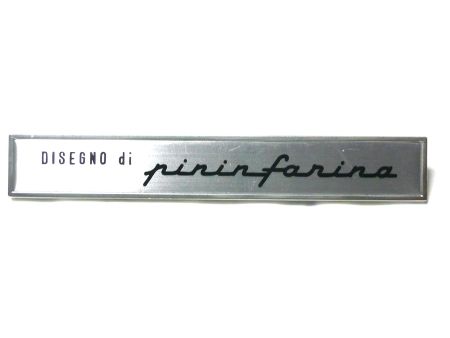 DISEGNO DI PININFARINA - Sign / Schild