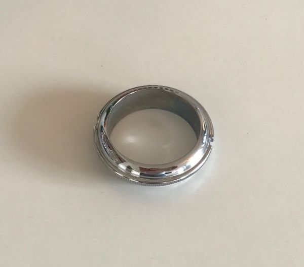 Chromed Ring Nut for Steering Column Switch / Ringmutter für Lenkstockschalter