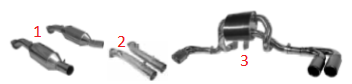 Set (2) of Test PIpes / Satz (2) Testrohre