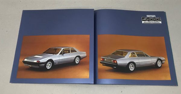 Ferrari 400 automatic - Brochure / Prospekt