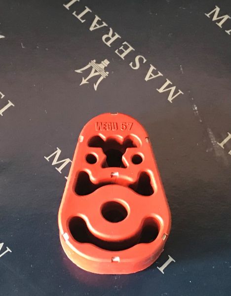 Rubber Mount Rear Silencer / Endschalldäpfer Gummiaufhängung