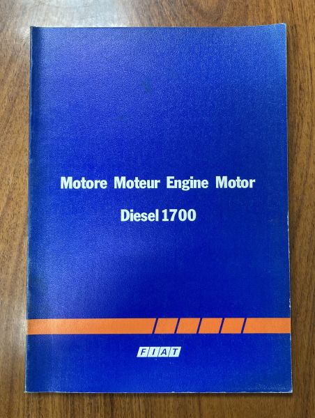 FIAT Engine Diesel 1700 - Repair Manual / Reparatur Anleitung