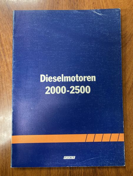 FIAT Dieselmotoren 2000-2500 - Repair Manual / Reparatur Anleitung