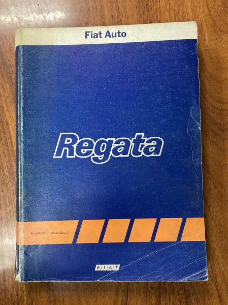 FIAT Regata - Repair Manual / Reparatur Anleitung