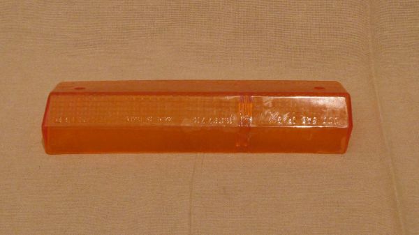 Front indicator lens left - amber / Blinkerglas vorne - links - orange