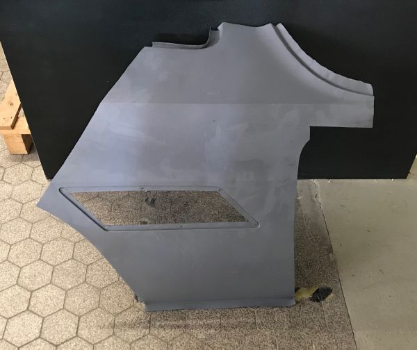 Part of Front Fender - left / Abschnitt Front-Kotflügel - links