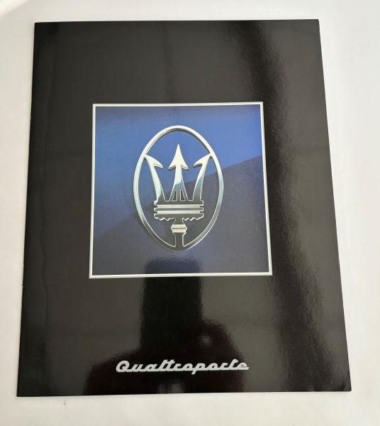 Maserati Quattroporte IV - Brochure / Prospekt